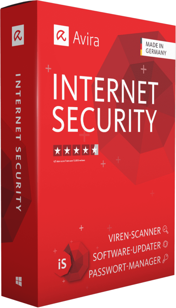 Avira Internet Security Suite 2022 5 Geräte 1 Jahr