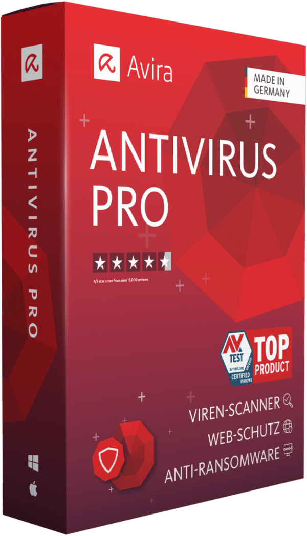 Avira Antivirus Pro 2022 1 Gerät 2 Jahre