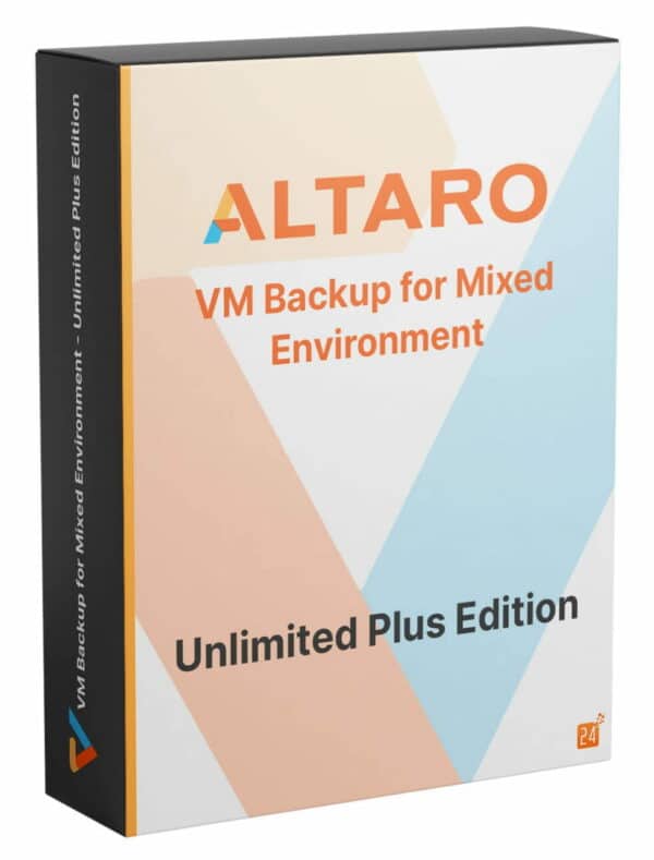 Altaro VM Backup for Mixed Environments - Unlimited Plus Edition