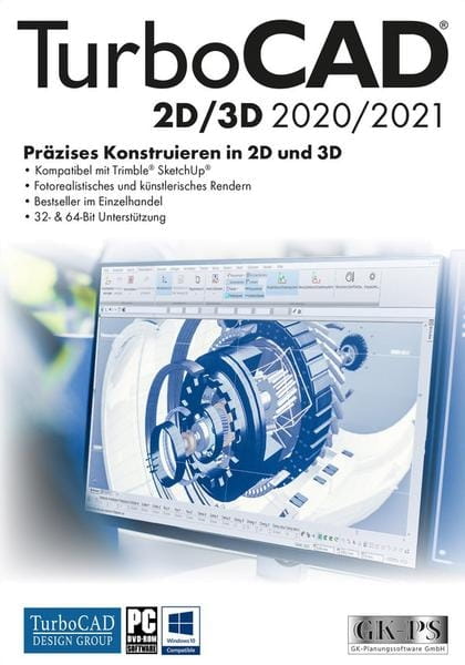 TurboCAD 2D/3D 2020/2021