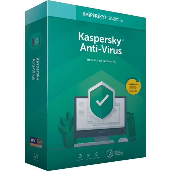 Kaspersky Anti-Virus 2023 Upgrade 5 Geräte 1 Jahr