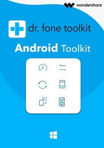 Wondershare Dr.Fone Toolkit Android Windows 5 Geräte / 1 Jahr