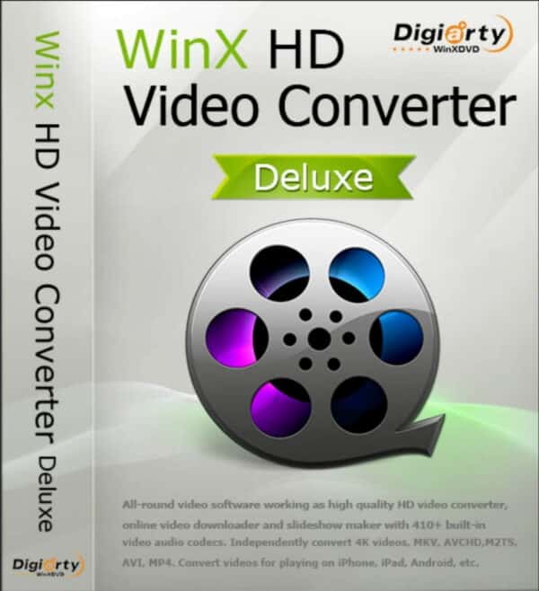 WinX HD Video Converter Deluxe Lebenslang