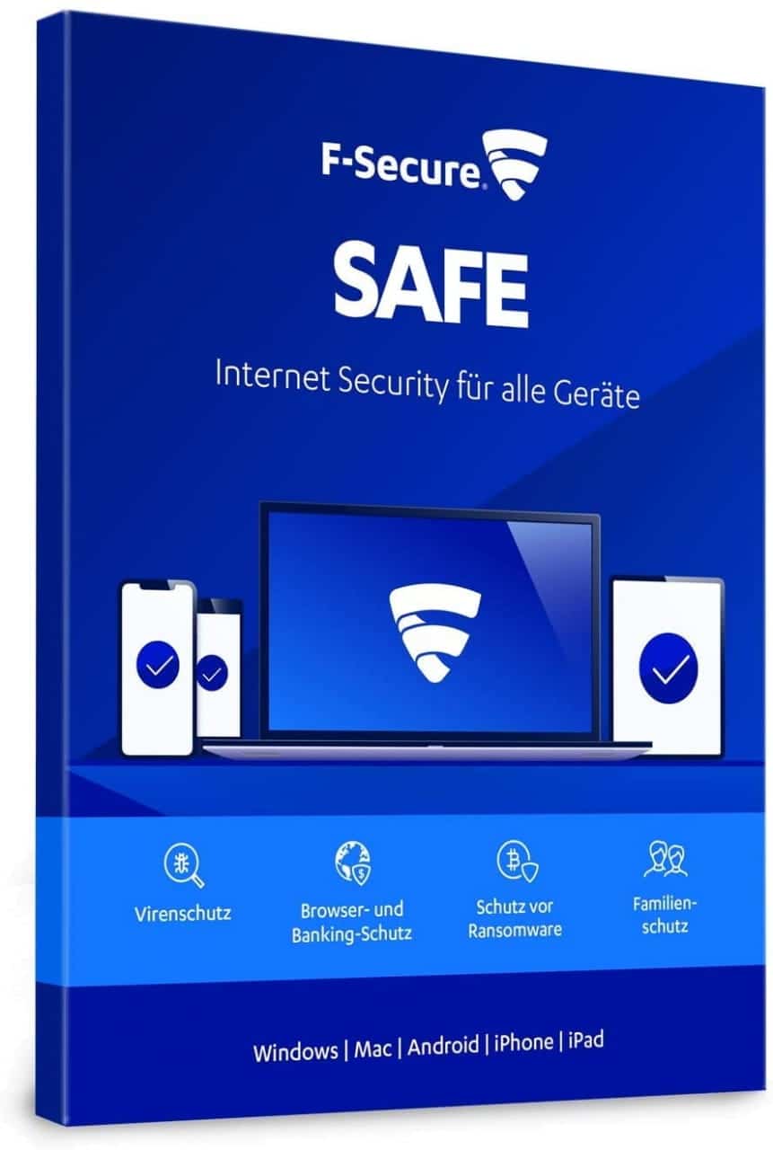 F-Secure Safe Internet Security 7 Geräte / 2 Jahr