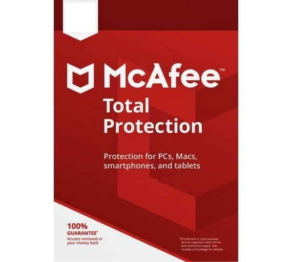 McAfee Total Protection 1 Gerät / 1 Jahr