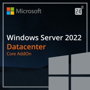 Microsoft Windows Server 2022 Datacenter Core AddOn 2 Cores