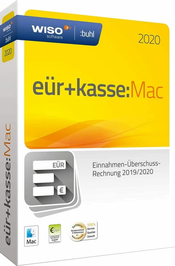 WISO EÜR + Kasse:MAC 2020