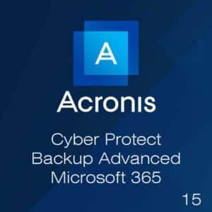 Acronis Cyber Protect Backup Advanced Microsoft 365 5 Geräte 1 Jahr Renewal