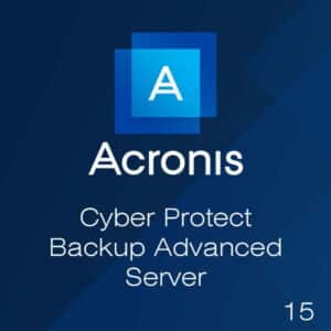 Acronis Cyber Protect Backup Advanced for Server 1 Jahr Neukauf