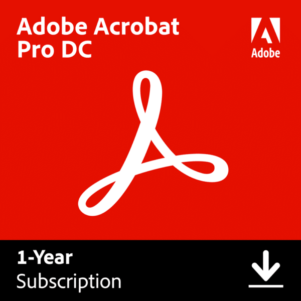 Adobe Acrobat Pro DC 1 Jahr