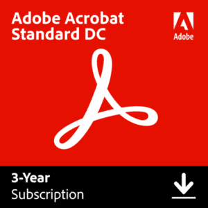 Adobe Acrobat Standard DC 3 Jahre
