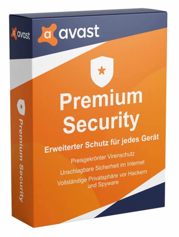 Avast Premium Security 2023 5 Geräte 1 Jahr