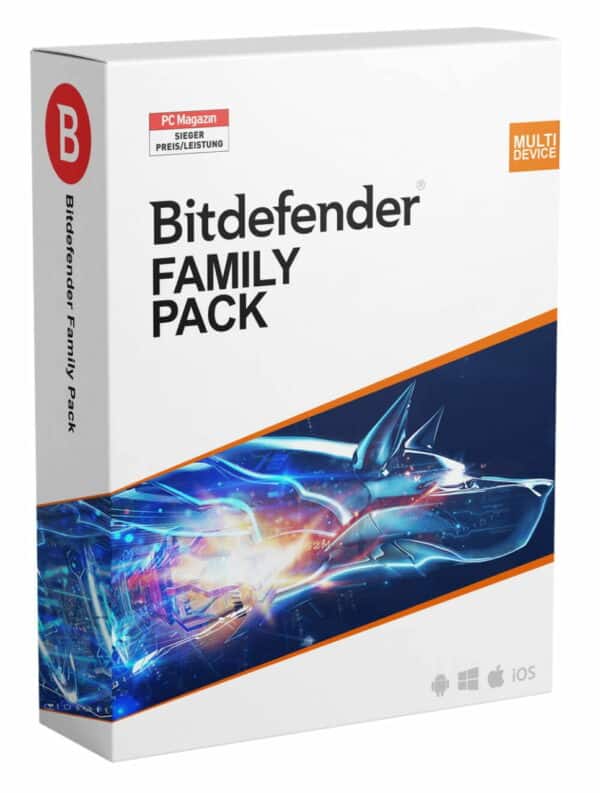 Bitdefender Family Pack 15 Geräte / 1 Jahr