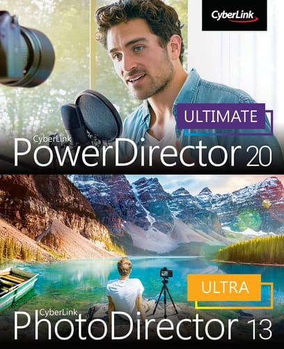 CyberLink PowerDirector 20 Ultimate & PhotoDirector 13 Ultra Duo
