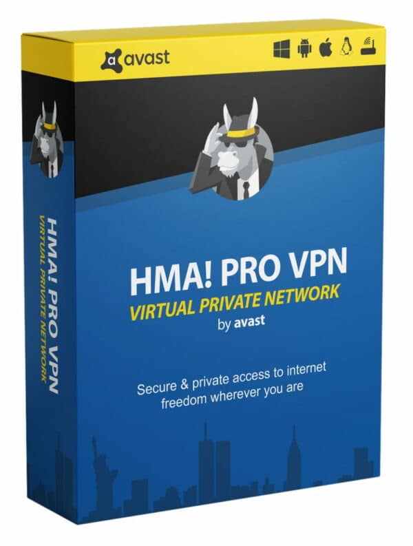 Hide My Ass Pro VPN by Avast 5 Geräte / 1 Jahr