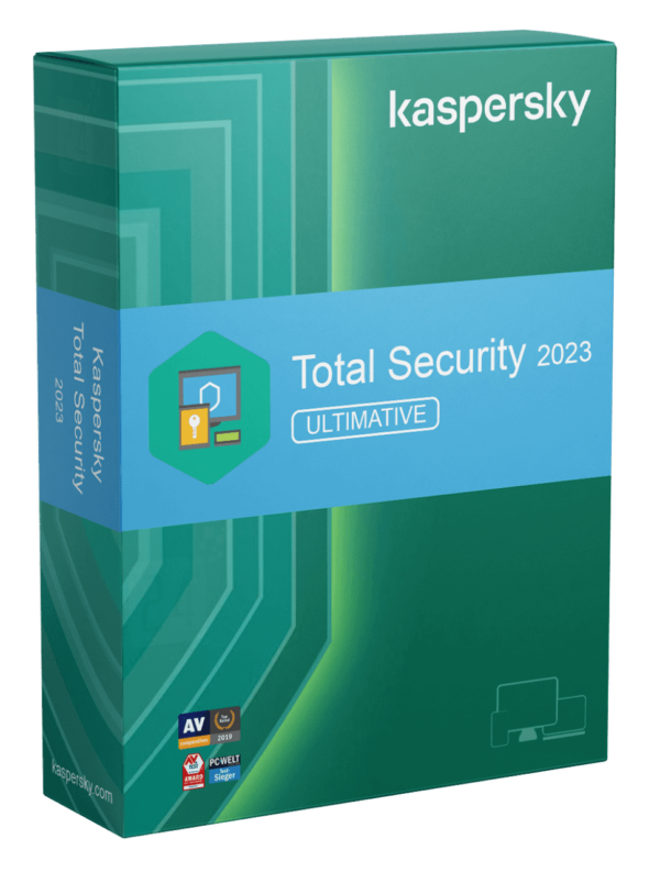 Kaspersky Total Security 2023 5-Geräte 1 Jahr