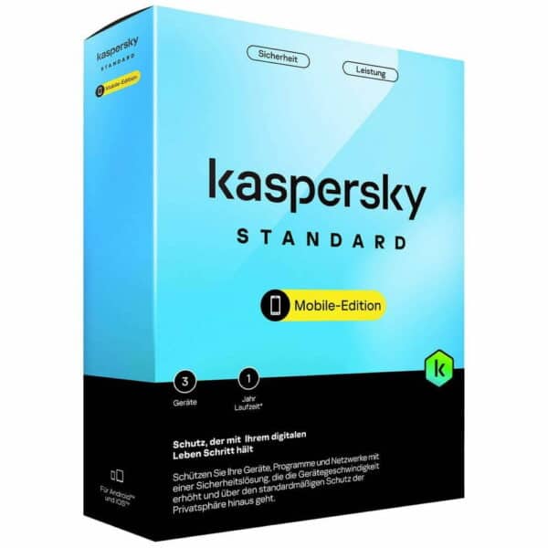 Kaspersky Standard - Mobile Edition 1 Gerät / 1 Jahr
