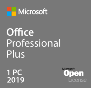 Microsoft Office 2019 Professional Plus Open License