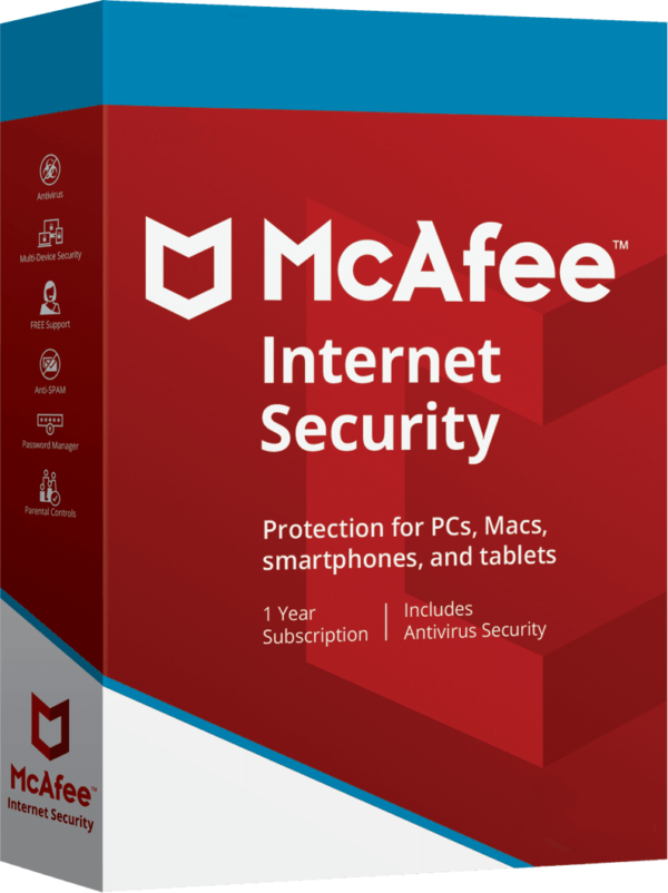 McAfee Internet Security 1 Gerät 2 Jahre