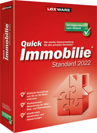 Lexware QuickImmobile Standard 2022