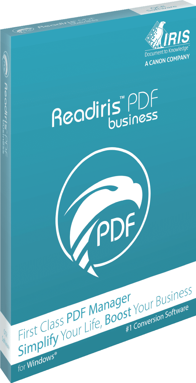 Readiris PDF 22 Business 5 - 49 User 1 Jahresabonnement