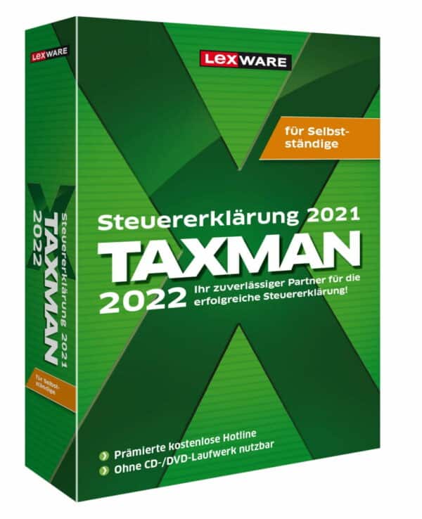 Lexware Taxman 2022 für Selbstständige