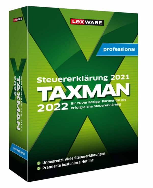 Lexware Taxman Professional 2022 5 Geräte