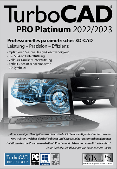 TurboCAD Pro Platinum 2022/2023