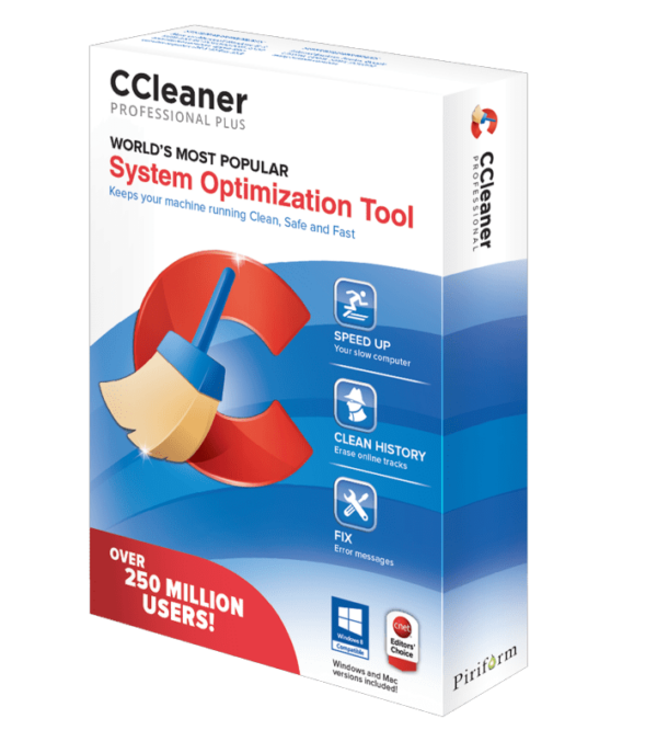 CCleaner Professional Plus 3 Geräte / 1 Jahr