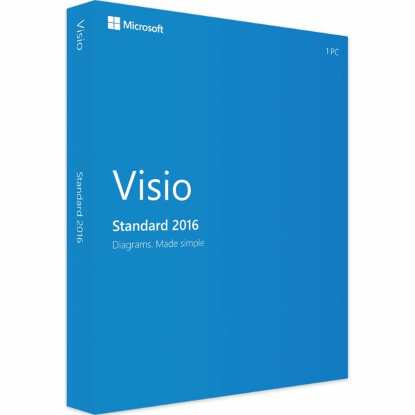 Microsoft Visio 2016 Standard Multilanguage