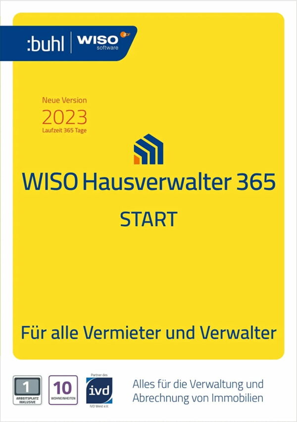 WISO HausVerwalter 365 Start 2023