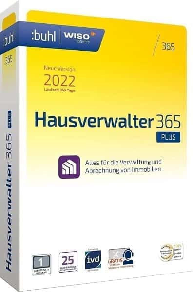 WISO Hausverwalter 365 Plus (Version 2022)