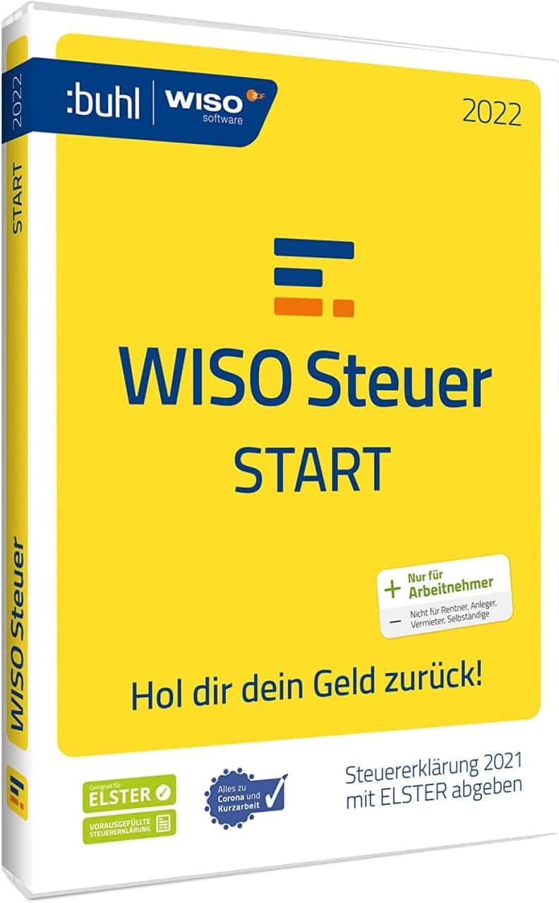 WISO steuer:Start 2022 Steuerjahr 2021