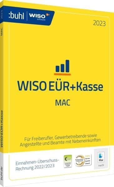 WISO EÜR + Kasse:MAC 2023
