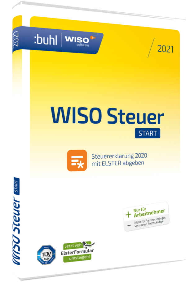 WISO steuer:Start 2021 Steuerjahr 2020