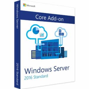 Microsoft Windows Server 2016 Standard Zusatzlizenz Core AddOn 16 Cores