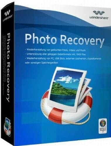 Wondershare Photo Recovery Mac OS