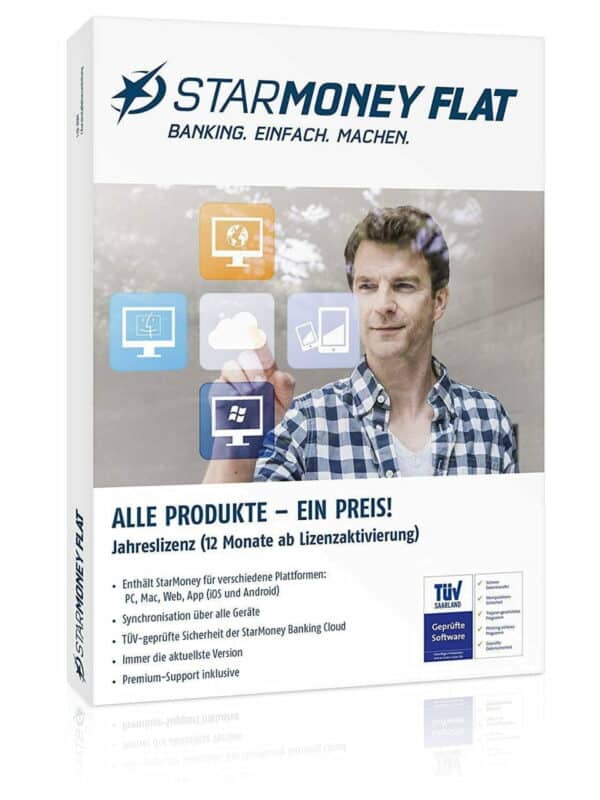 StarMoney Flat Jahreslizenz PC