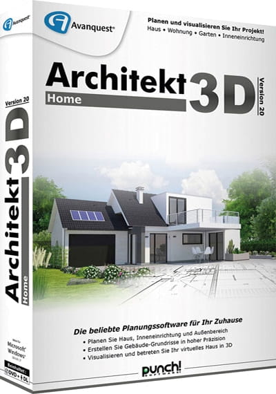 Avanquest Architekt 3D 20 Home Englisch