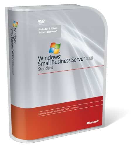 Microsoft Windows Small Business Server 2008 Standard inkl.5 CAL