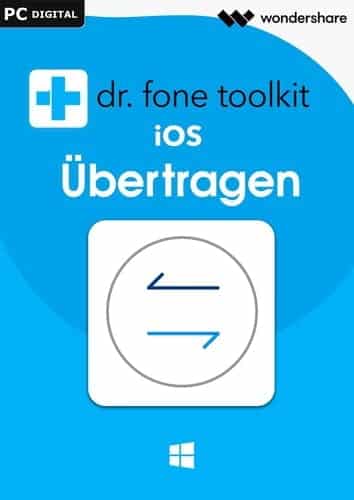 Wondershare Dr.Fone Phone Transfer iOS & Android Mac OS 5 Geräte / 1 Jahr