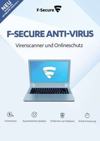 F-Secure Antivirus 2023 5 Geräte 1 Jahr