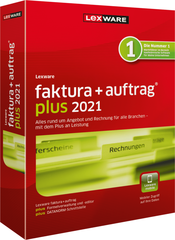 Lexware faktura+auftrag plus 2021