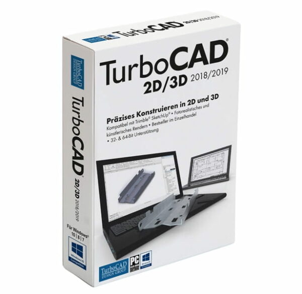 TurboCAD 2D/3D 2018/2019