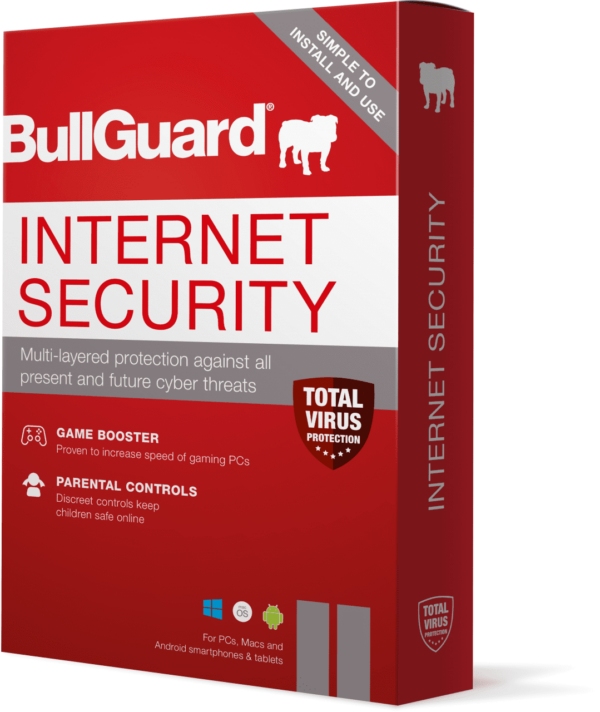 BullGuard Internet Security 5 Geräte / 3 Jahre