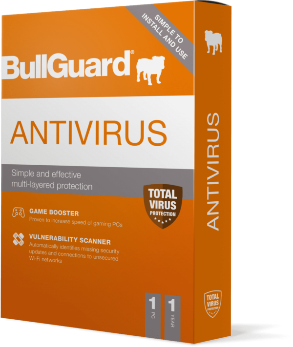 BullGuard Antivirus 2022 3 Geräte / 3 Jahre