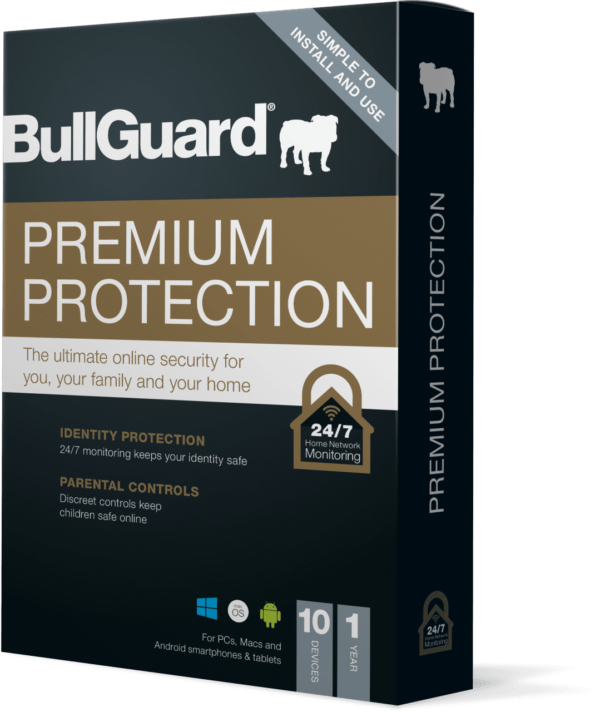 BullGuard Premium Protection 2021 5 Geräte / 2 Jahre