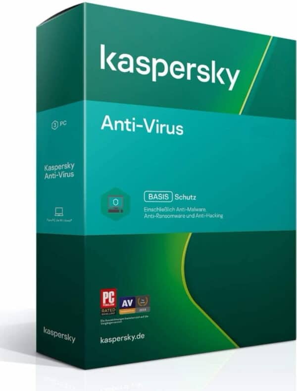 Kaspersky Anti-Virus 3 Geräte / 1 Jahr