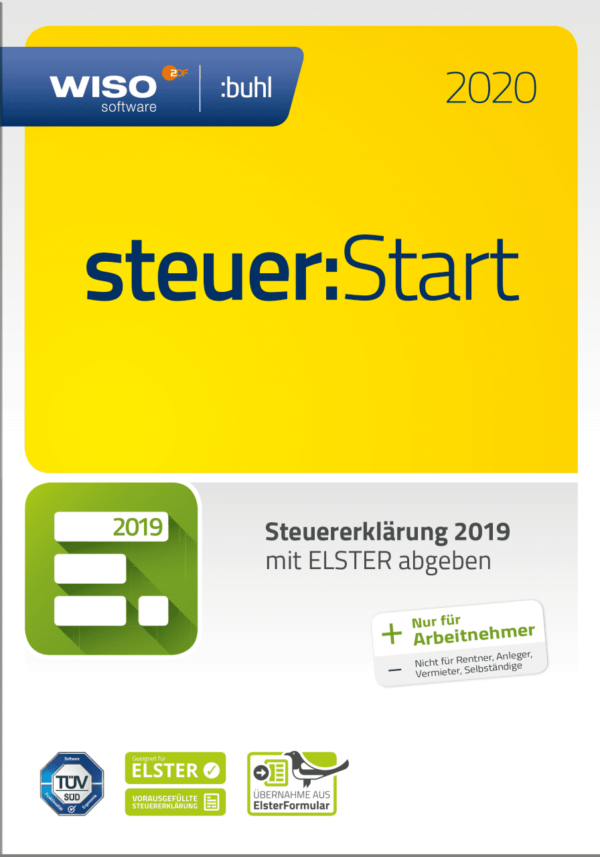 WISO Steuer:Start 2020 Steuerjahr 2019